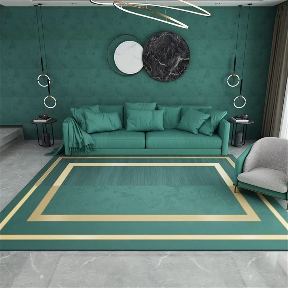 Tapis enfant garçon vert idéal pour créer un coin jeux douillet dans la chambre