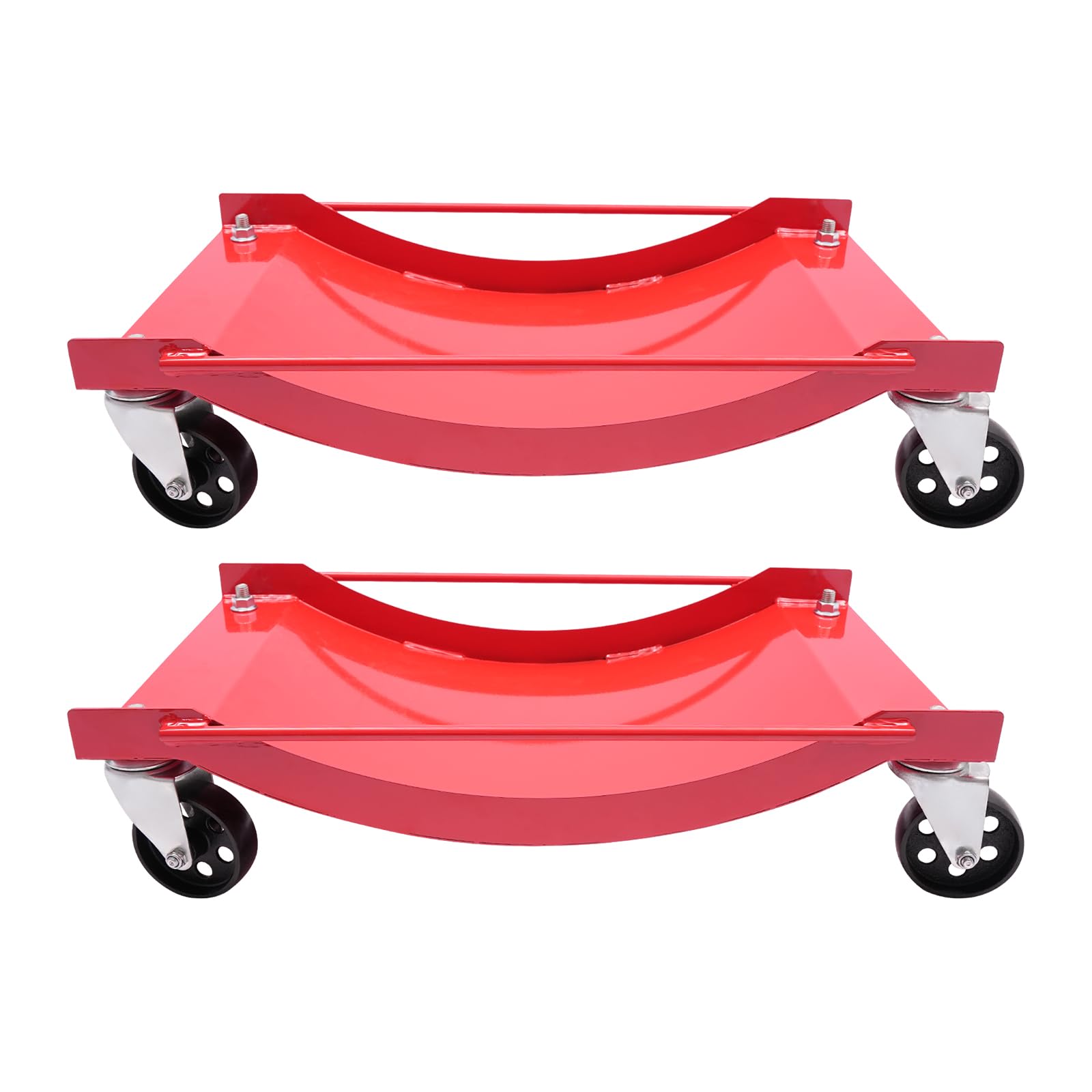 Carro de neumáticos portátil de 907 kg de carga para maniobrar vehículos eléctricos, carro de emergencia de 4 ruedas, carro de neumáticos robusto, elevador de maniobras de coche, para mover camiones