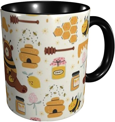 Amazon Co Jp マグカップ かわいいミツバチ 2 コーヒーカップ ティーカップ コップ かわいい 陶器 330ml ホーム キッチン Amazon Co Jp マグカップ かわいいミツバチ 2 コーヒーカップ ティーカップ コップ かわいい 陶器 330ml ホーム キッチン