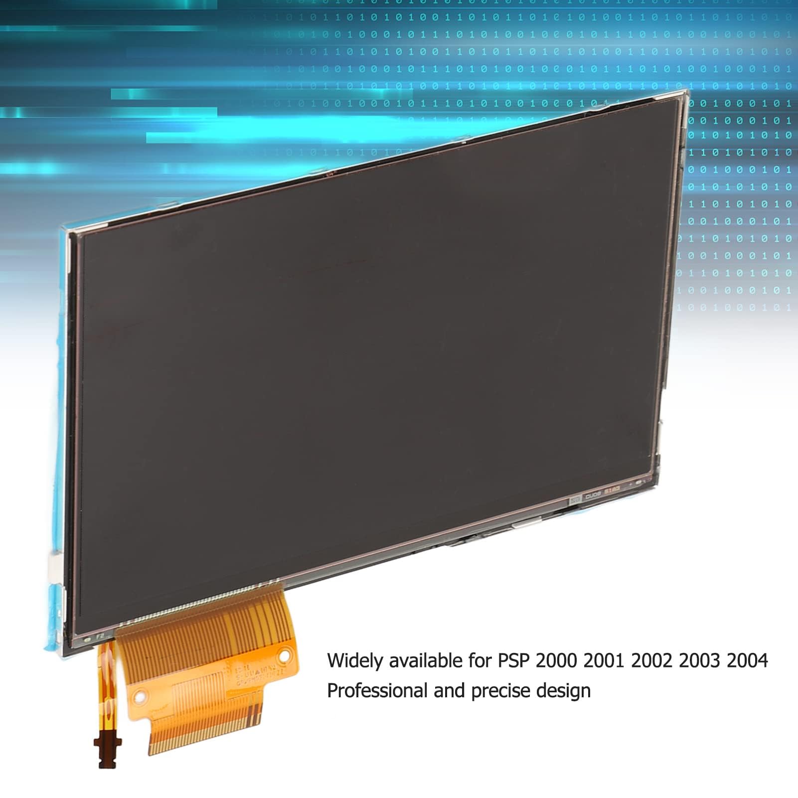 Dpofirs Pantalla LCD de Repuesto para Consola 2000 2001 2003 2004, Pantalla LCD de Alta Precisión Pantalla Retroiluminada LCD