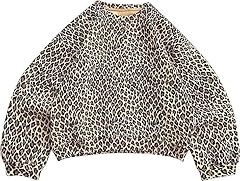 Crewneck Leopard