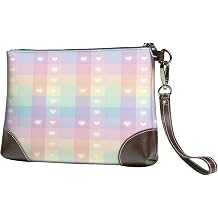 Wristlet Purses for Women, Genuine Leather Clutch Wallet Handbags