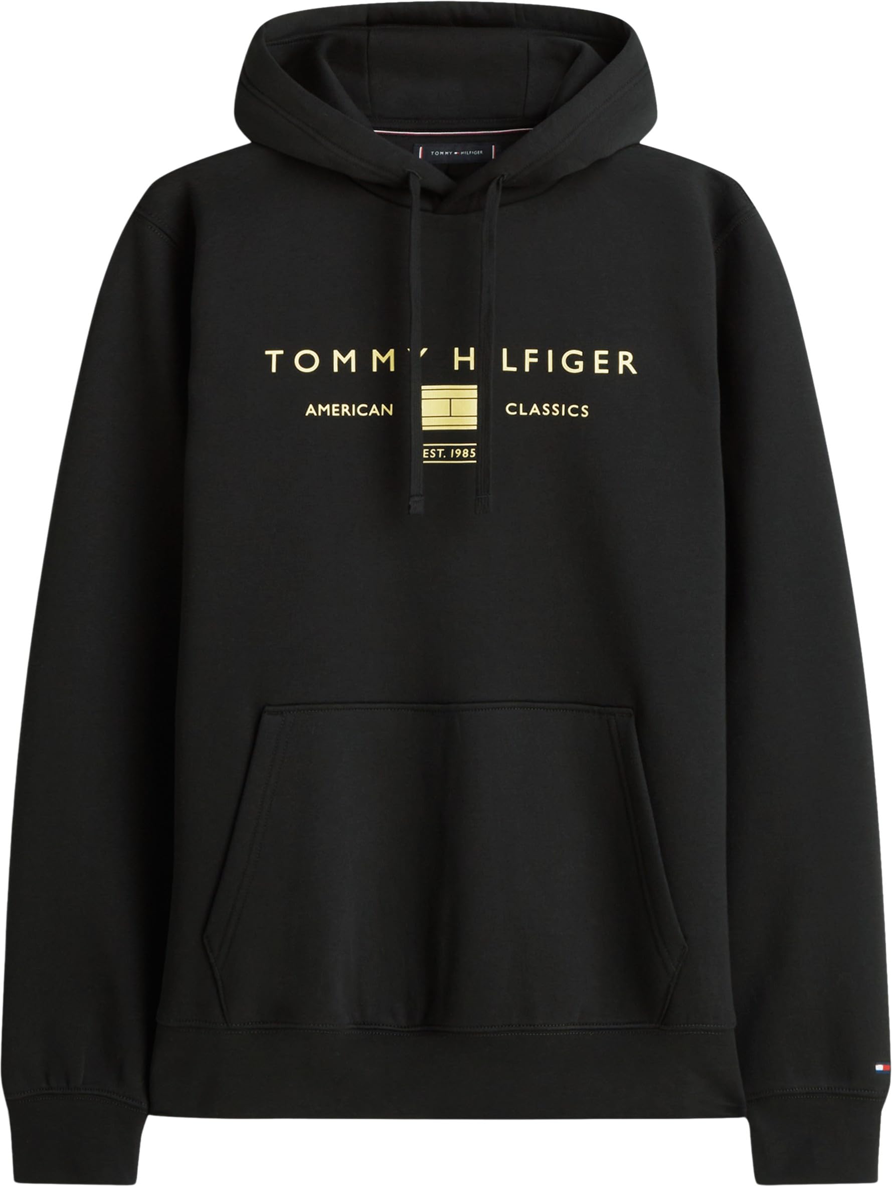 Tommy Hilfiger Brand Love TR Mono Stack Hoody Mw0mw42464 Felpa con Cappuccio Uomo (Pacco da 1)