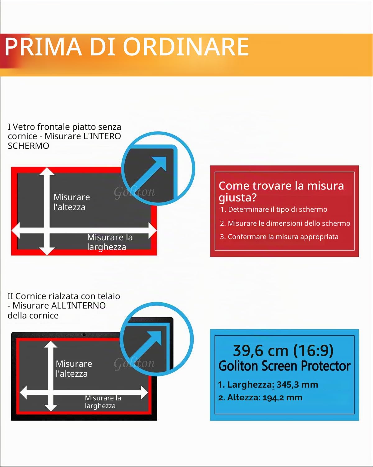 Pellicola salvaschermo antiriflesso con filtro anti luce blu da 15,6 pollici per 16: 9 DELL/HP/Asus/Acer/Samsung/Lenovo