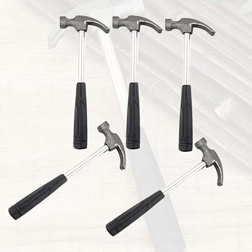 Miniatura 8 de BESPORTBLE 5 martillos de garra pequeños mini rectos para uso doméstico negro