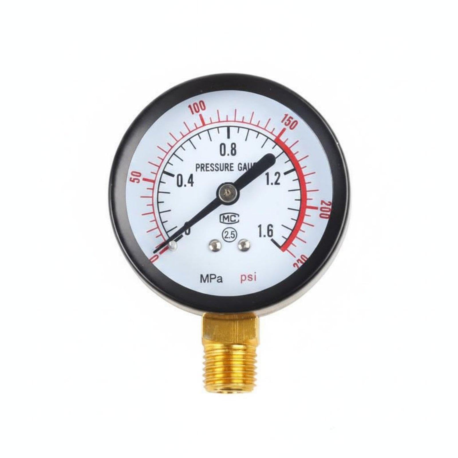 Dial Pressure Gauge 0-1.6 MPa Range Water Pressure Gauge Radial Mount Measuring Tool Y60 Vertical Gauge-picture-12