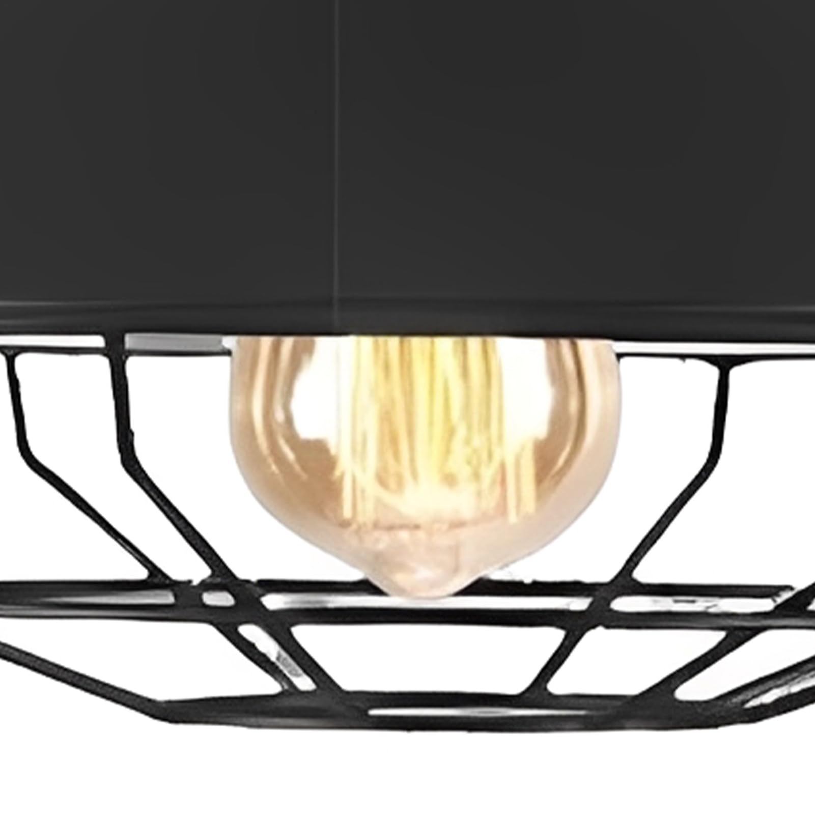 Pantalla De Lámpara Colgante Industrial Pantalla Decorativa Para Hogar | Pantallas Para Lámparas De Techo Para Propietarios Apartamento Cocina Comedor Dormitorio Baño Oficina Restaurante Cafetería