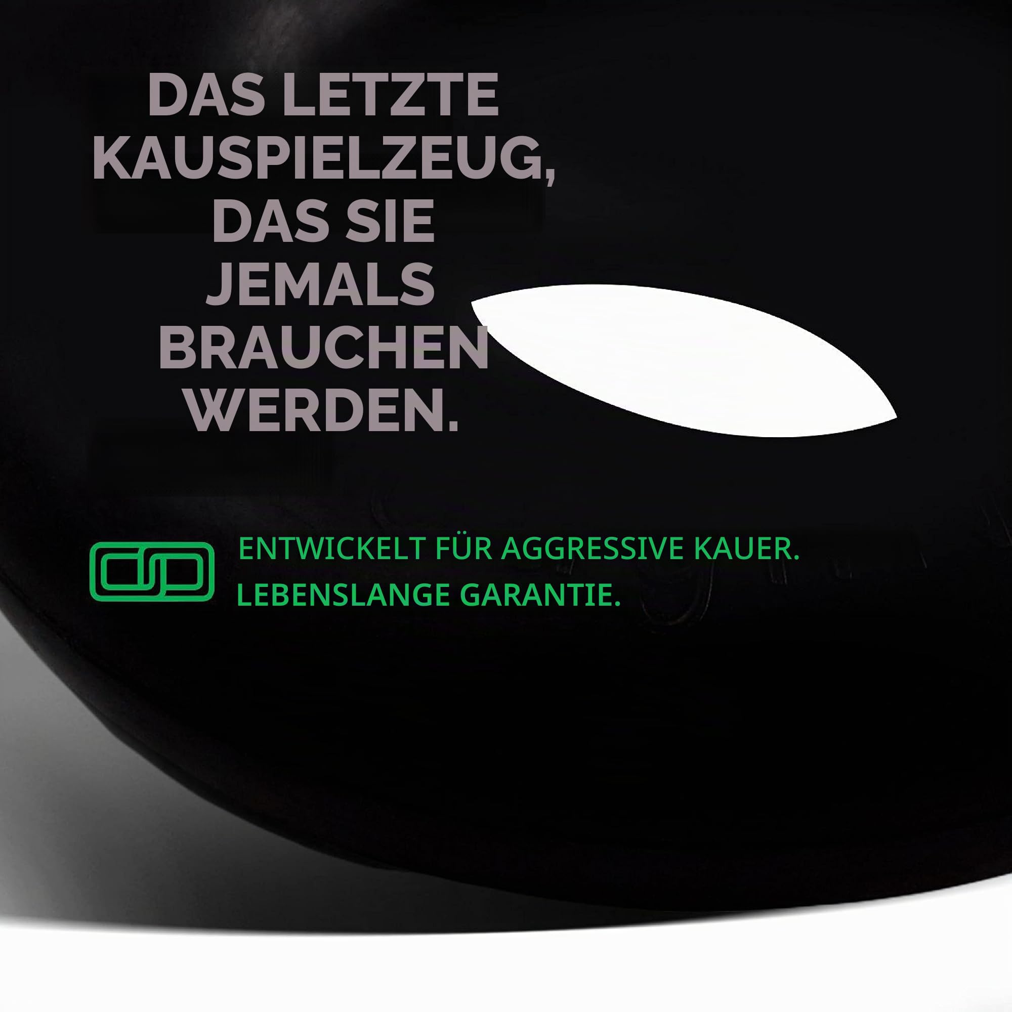 Goughnuts - Hunde-Kauspielzeug, praktisch unzerstörbar - Das Hundespielzeug für Power-Kauer hält selbst hartnäckigen Hunden Stand
