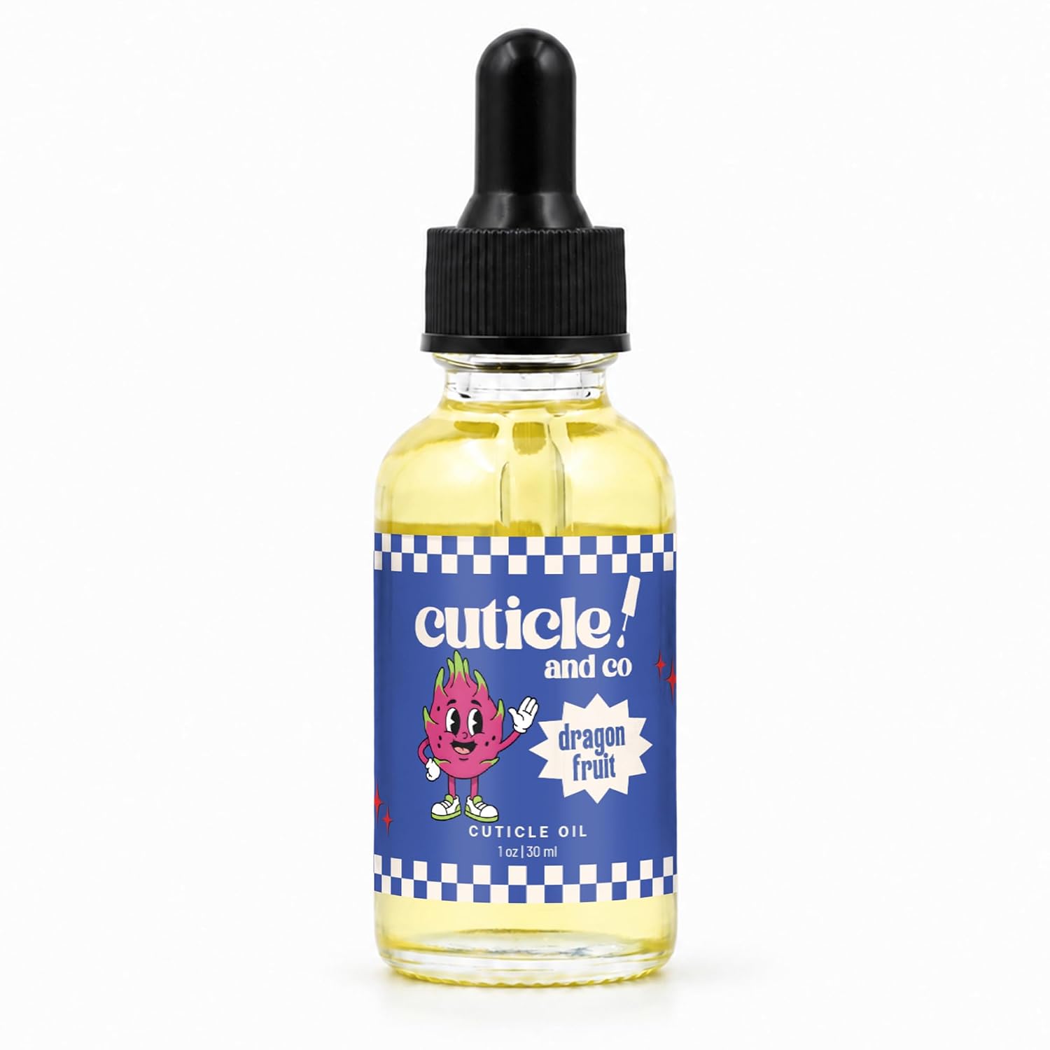 Cuticle & Co Dragon Fruit Scented Cuticle Oil 1 oz - Professional Nail Manicure & Pedicure Care for Dry Cuticles - Hydrating Nail Treatment for Nails & Skin - Dragon Fruit Scent
