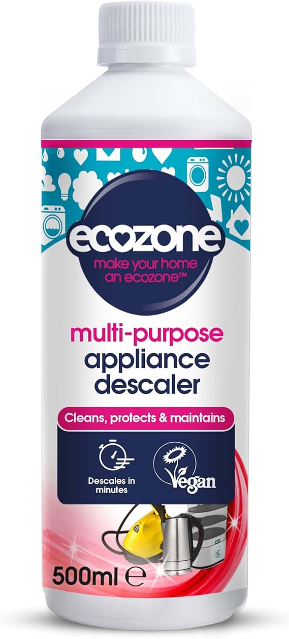 Ecozone MultiPurpose Appliance Descaler, Internal Cleaner for Kettles