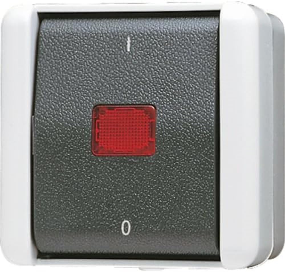 Interrupteur à bascule Jung 503KOU 2 broches avec connexion rapide et stable