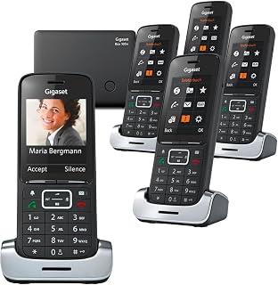 Gigaset Premium 300A ECO DECT Cordless Phone, Five Handset