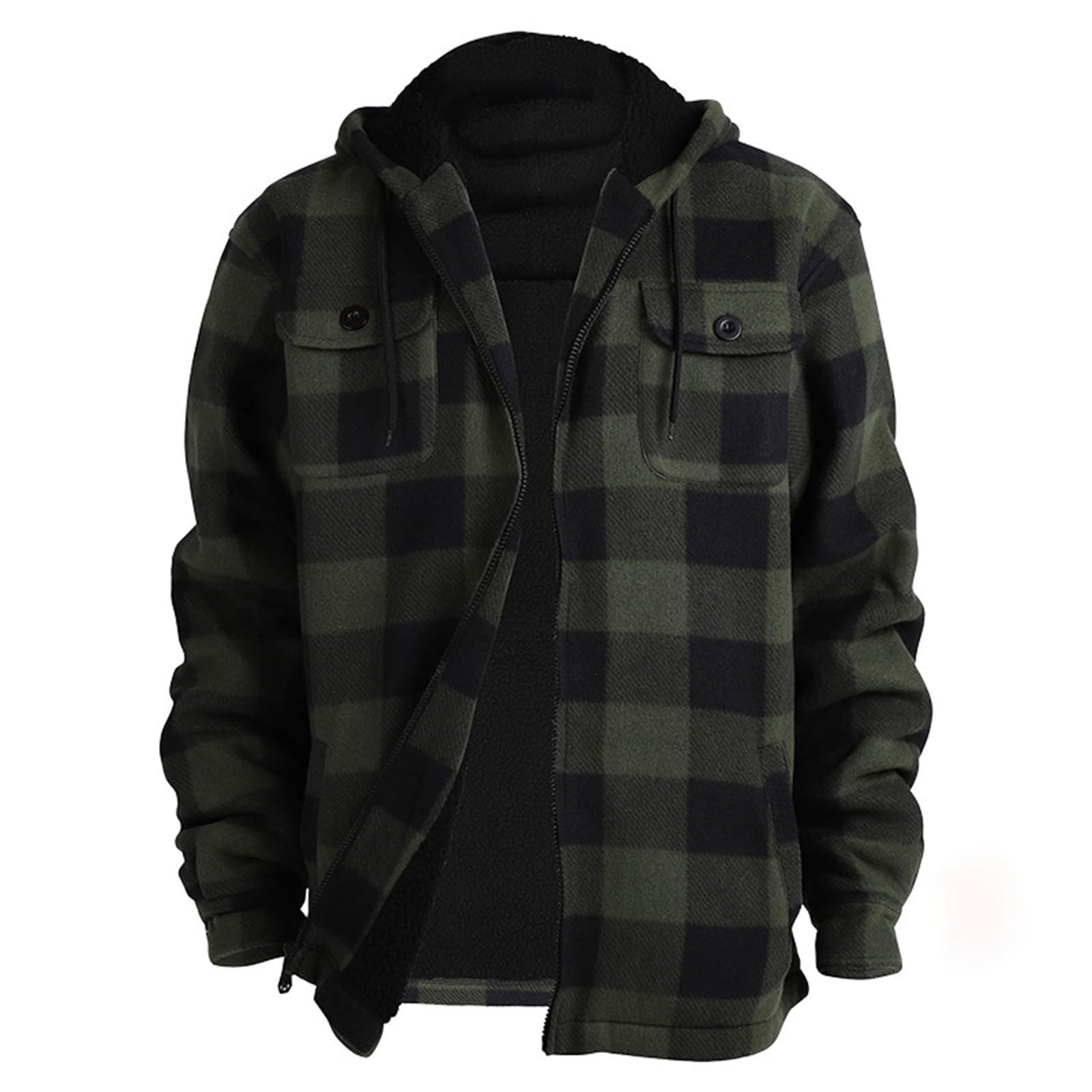 Sudadera con capucha genérica para hombre, algodón, sudadera, de manga larga, suave, cálido, informal, grande, invierno, muletón, bolsillo canguro, cómodo, casual, A35