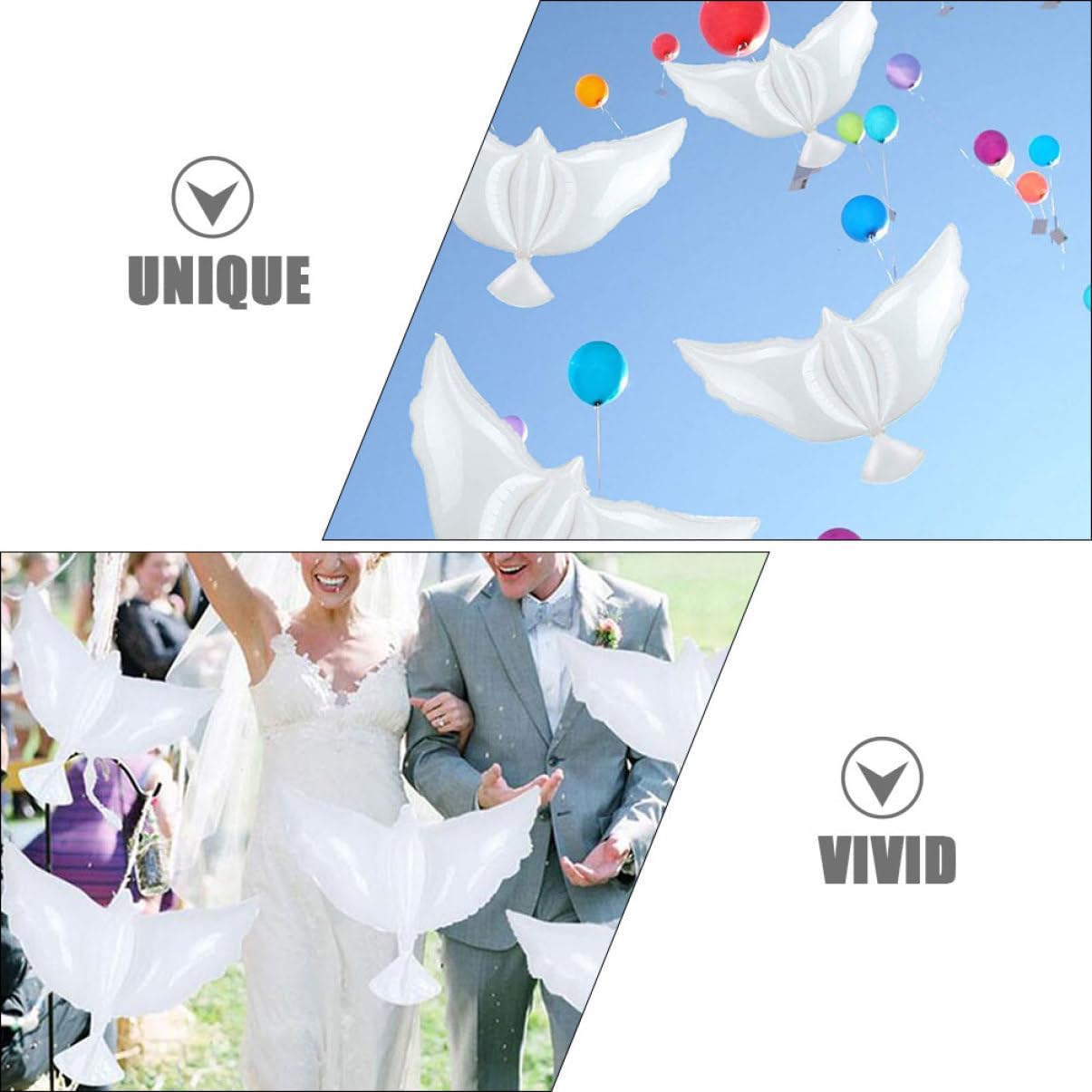 Amosfun 3 Sätze Hochzeitsballons Ballonstrauß Ballongirlande Zum Aufhängen, Basteldekorationen Salbeigrüne Ballongirlande Partyballons Luftballons Im Freien Aluminiumfolie 8 Stück * 3
