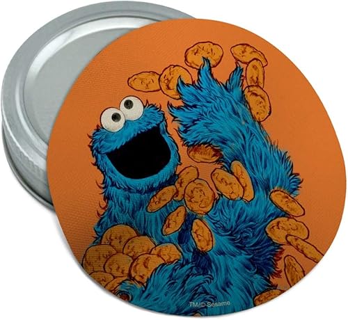 Sésamo Street - Abridor de tapa de goma antideslizante para frascos, diseño vintage