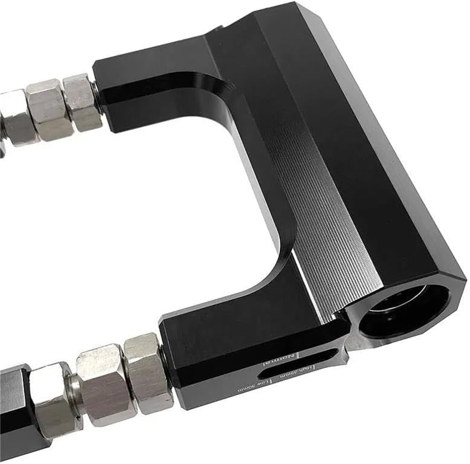 Kit de bajada de suspensión for motocicletas S1000R, S1000XR, S1000RR (2009-2016), kit de bajada de suspensión CNC, kit ajustable de caída de varillaje de suspensión trasera (Blackone) Kit de e