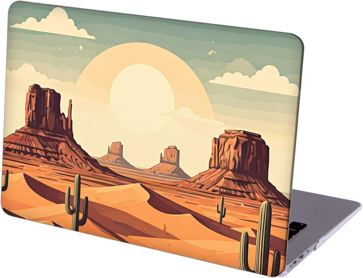 Compatible with MacBook Neo 13-inch, Hard Shell Case with Keyboard Cover and Screen Protector (A3404 A18 Pro chip, 2026 Release) - Cactus MC21345