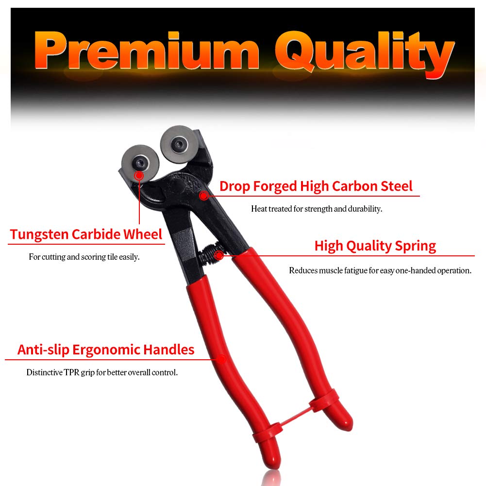 Pinze Per Taglio Piastrelle SPEEDWOX - 8 Pollici Con Ruote Di Ricambio - Foto 10