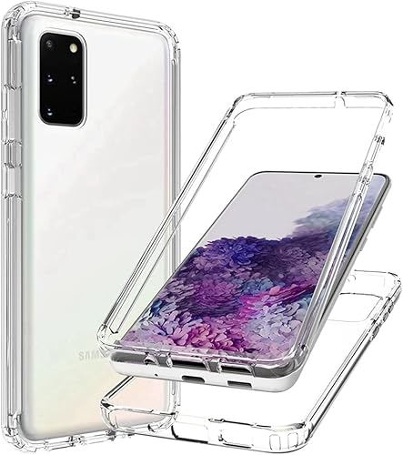 Miniatura 6 de Funda para Galaxy S20 Plus 5G de 6.7 pulgadas (no compatible con S20 FE), Samsung S20 Plus, carcasa protectora transparente de cuerpo completo a