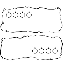 Valve Cover Gasket kit Compatible with 4.8 V8 Porsche Cayenne 2011-2018, 4.8 V8 Porsche Panamera 2010-2016 Replace 94810593501 94810593601