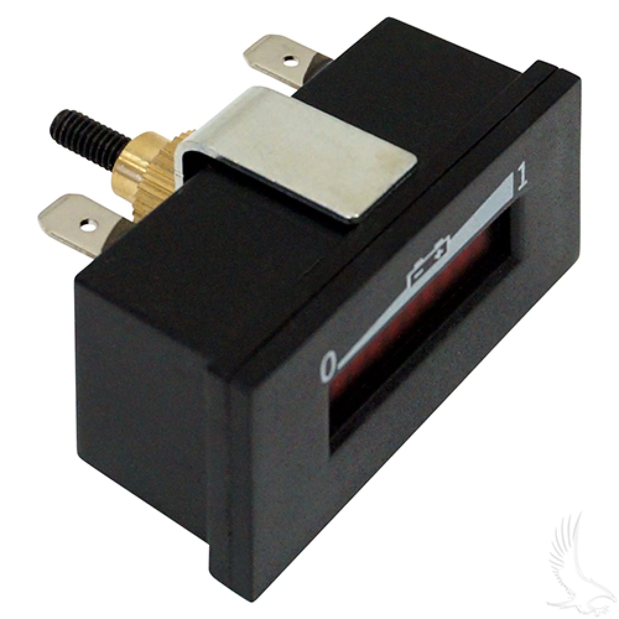 Red Hawk CGR-109 Charge Meter Compatible With/Replacement For Club Car 101814201, Yamaha JR1-H831C-10-00 golf carts