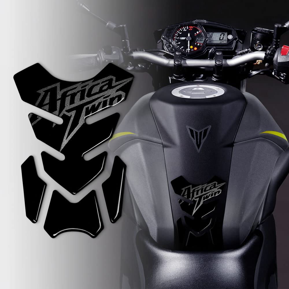 Paraserbatoio Tank Pad Adesivo 3D per Moto Full Africa Twin, 19 x 13 cm