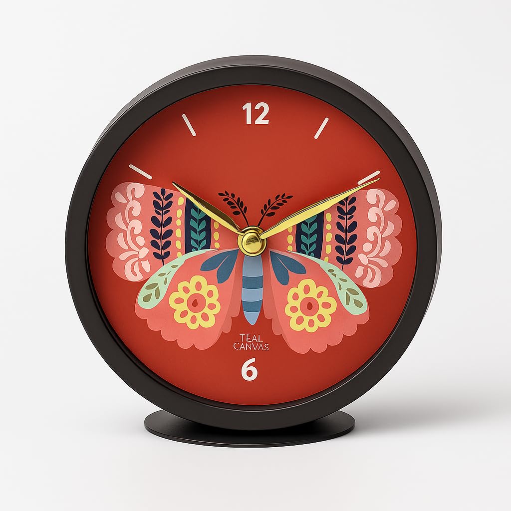 Teal Chumbak Wall Clock - Stylish Home Decor -9