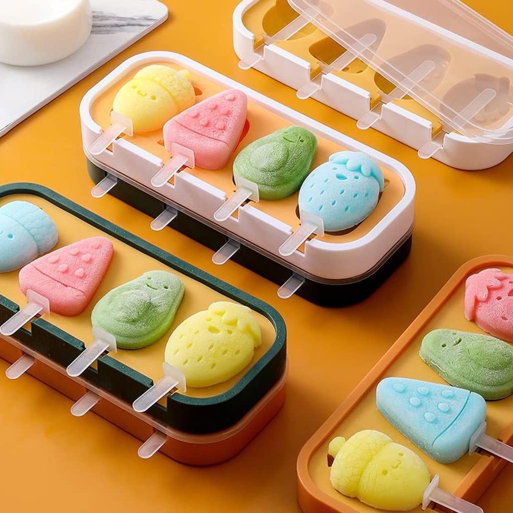 アイスクリーム型 アイスクリーム アイスクリーム アイスキャンデー アイスキャンディー シャーベット 食品グレード シリコーン アイ