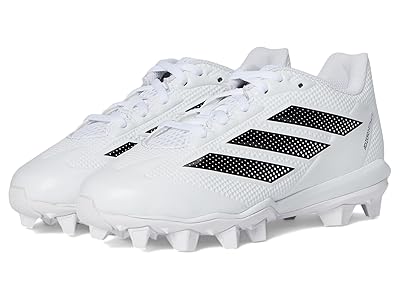 adidas Kids Adizero Instinct 2.0 Molded Softball Cleats (Toddler/Little Kid/Big Kid) Kids Shoes White/Black/Black : 1 Little Kid M