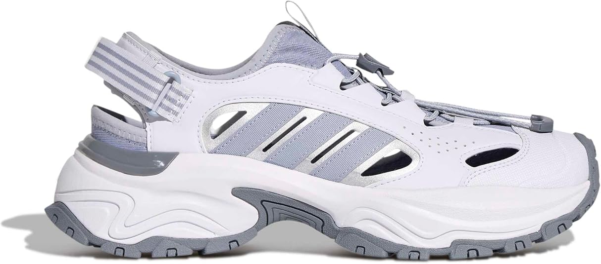 adidas - Sandalias deportivas unisex para adultos, Gris Dash/Halo 