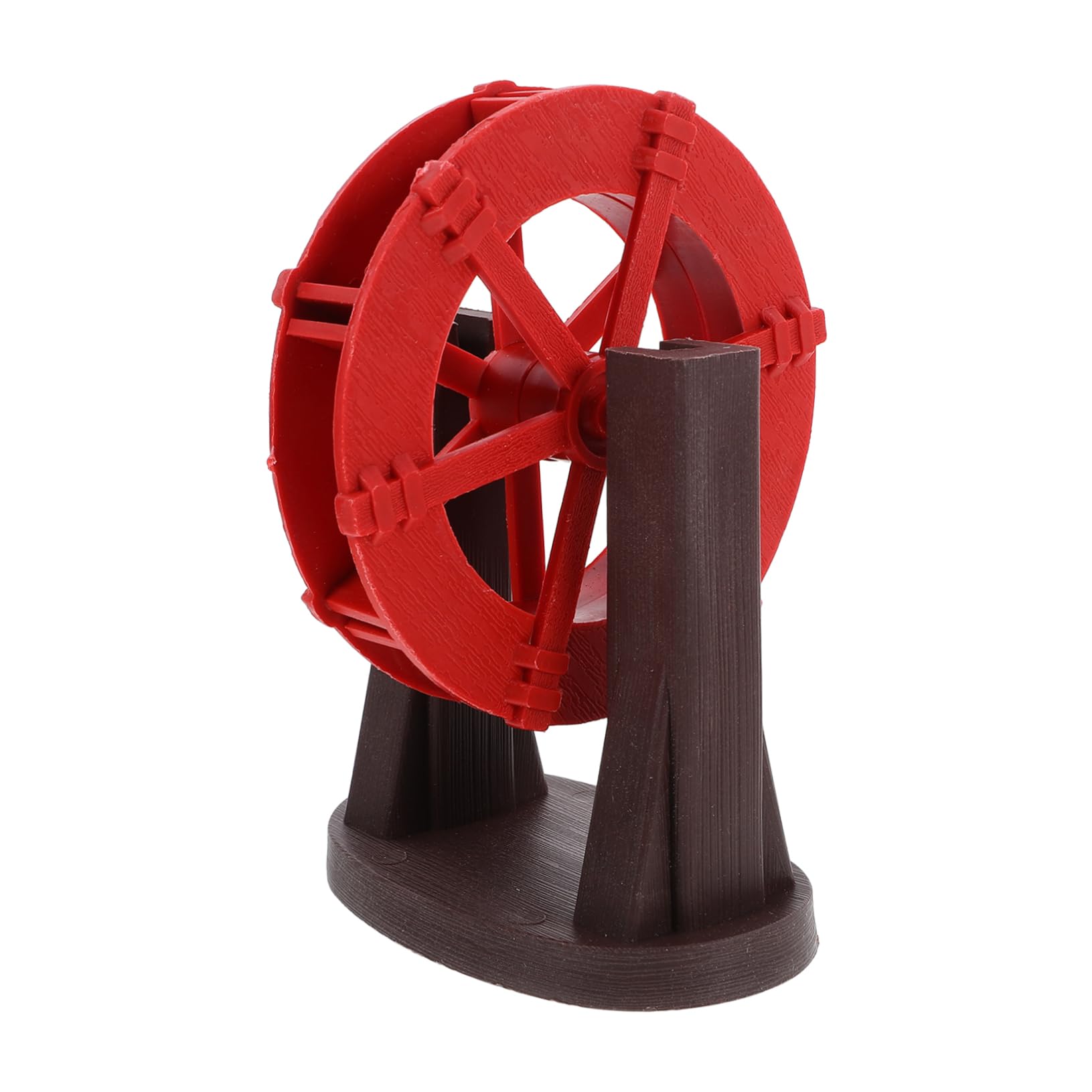 CORHAD Miniature Water Fountain for Water Wheel Decoration with Flowing Water Feature for Indoor Outdoor Displays Energy Efficient and Lightweight Design