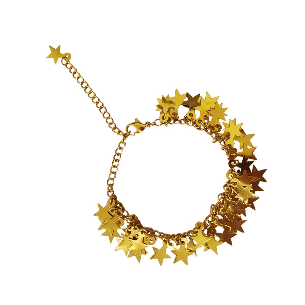 INFINITY Star Beauty Charm Gold Stylish Fancy Bracelet for women & Girls. (B08Y6MVBJ9) Amazon Price History, Amazon Price Tracker