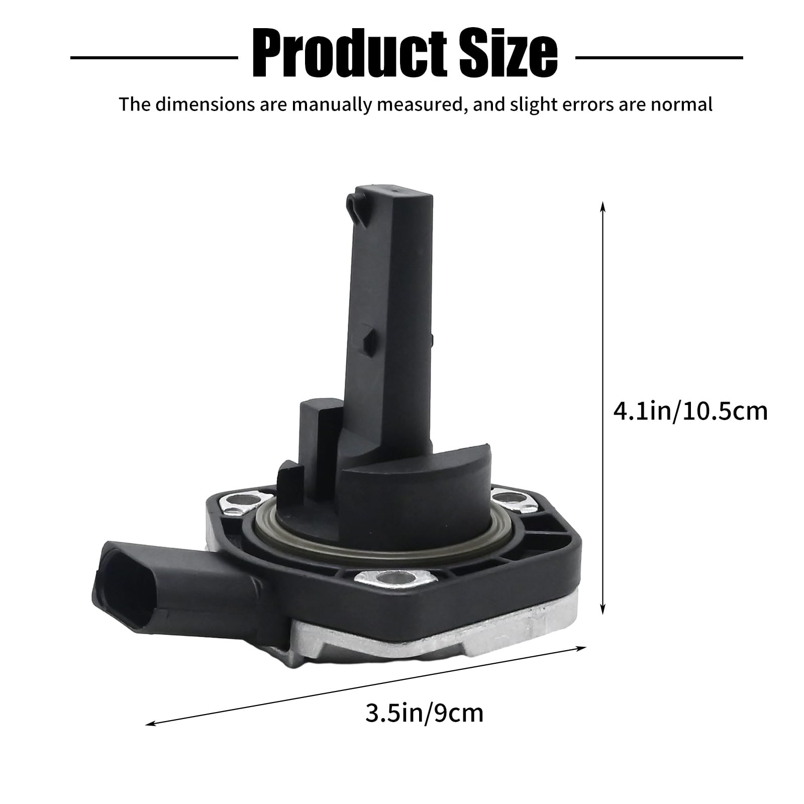 Hoypeyfiy 1J0907660C Sostituzione del sensore di livello dell'olio per Audi A3 A4 A8 Allroad Q7 S4 S6 TT Sostituzione per Porsche Cayenne Sostituzione per Volkswagen Beetle Jetta Passat Touareg