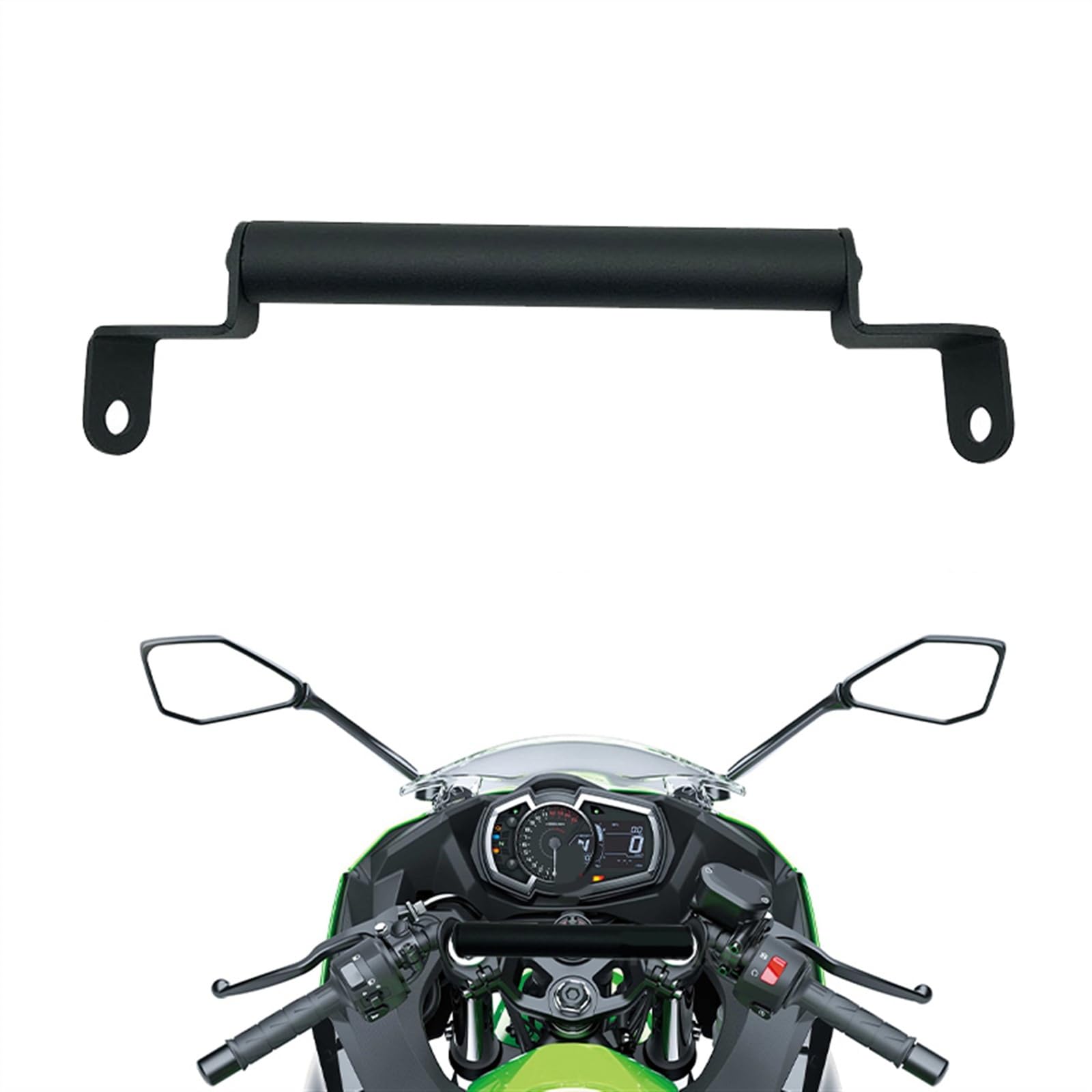 GPS Navigation Handlebar Bracket Extension for Kawasaki for NINJA400 for Ninja250 for Ninja 400 250 2018-2021 2019 2020