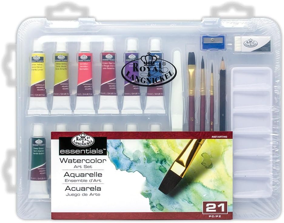 Royal & Langnickel Essentials(TM) Clear View Art Set, Watercolor Painting