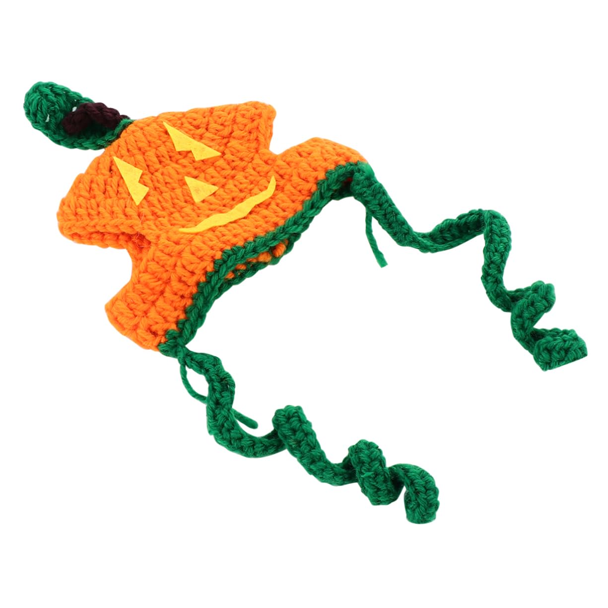BESPORTBLE 3 Pz cappello di zucca costume da cane berretto di zucca cappello da cane abbigliamento per animali domestici mantello per animali domestici Halloween capi di abbigliamento filato