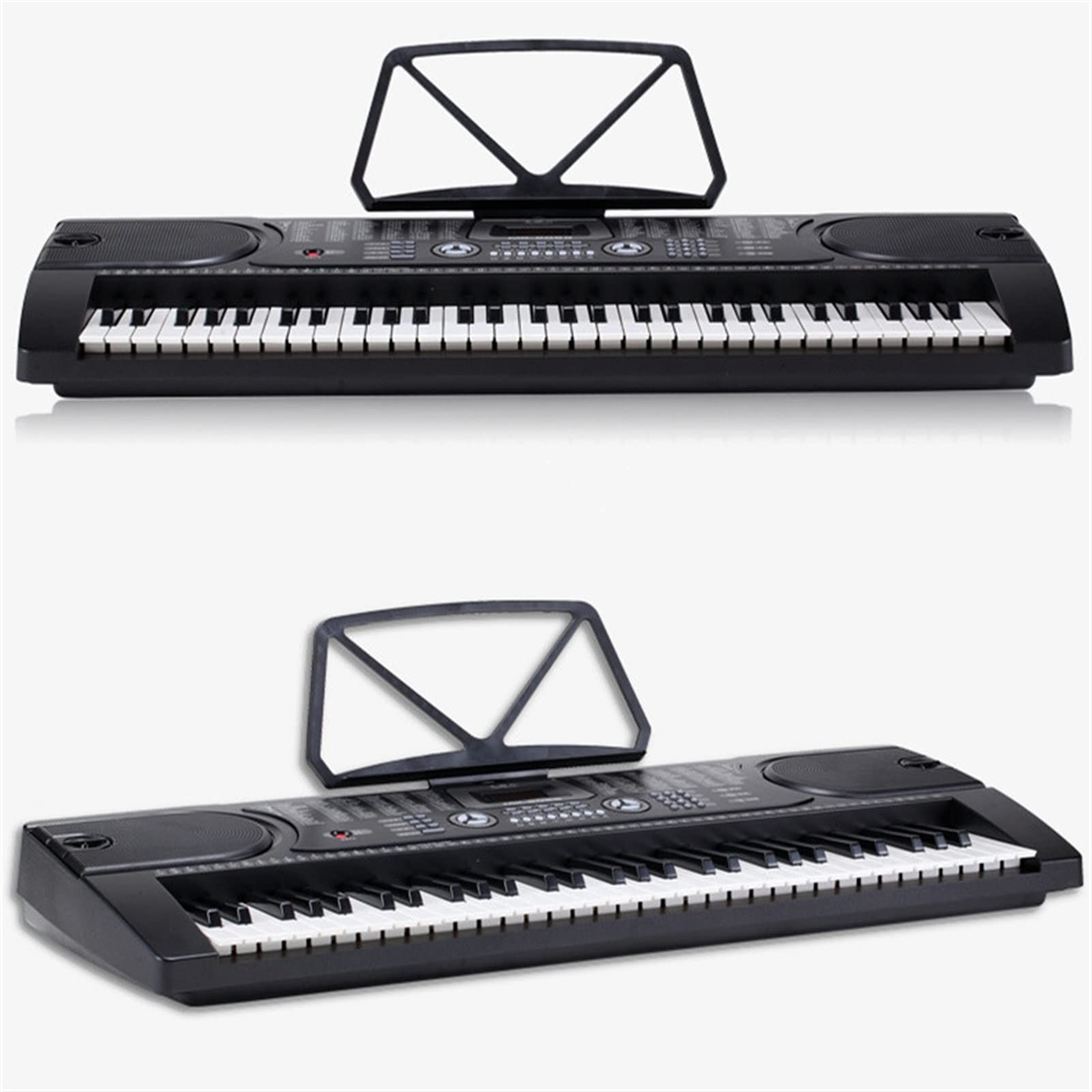 Teclado Piano Órgano Electrónico 61 Tecla Multifuncional Instrumento De Teclado De Órganos Electrónicos para Adultos