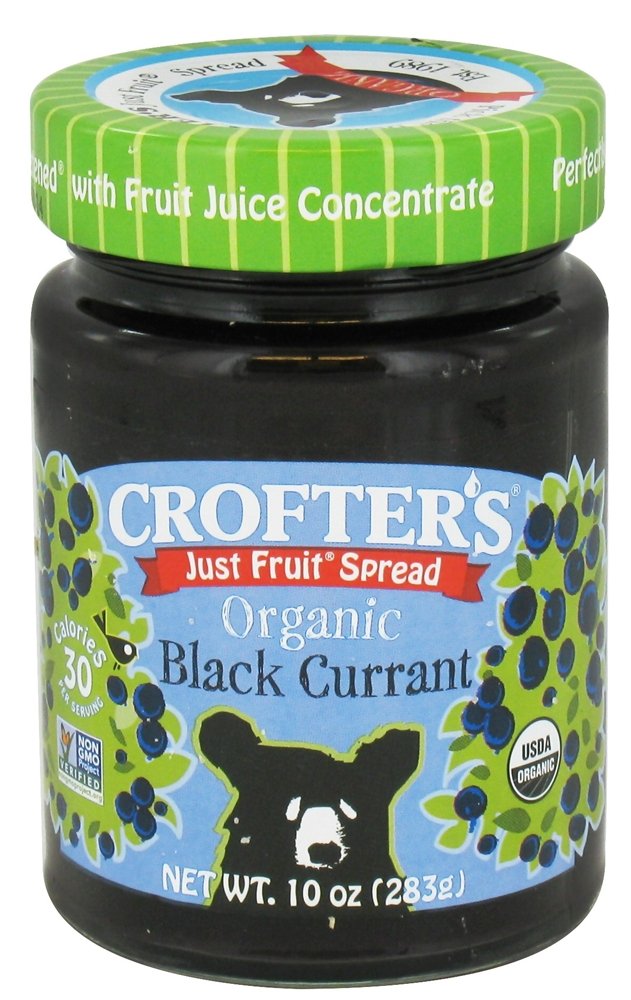 CroftersOrganic Black Currant Just Fruit Spread, 10 ozUSDA Organic