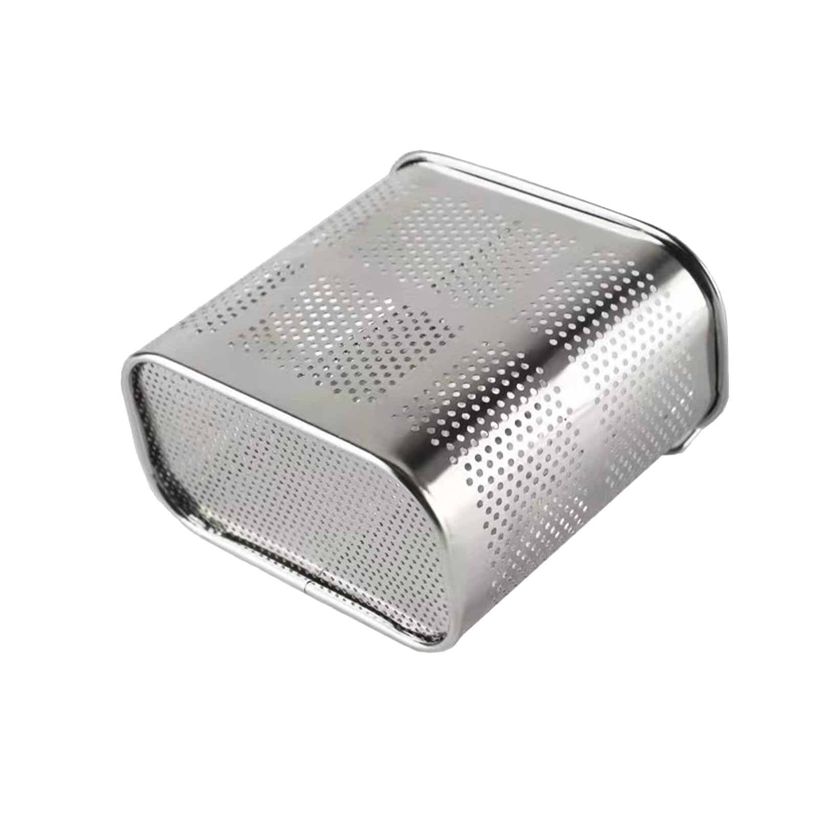 Portautensili da Cucina, 2 Scomparti, Porta Utensili da Cucina in Acciaio Inox, Scolapasta per Posate per La Cucina di Casa