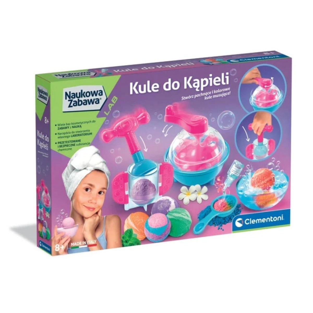 Clementoni Cofanetto Scientific 50397 Science & Gioco - Palline da bagno