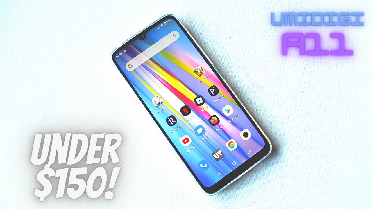 Watch UMIDIGI A11 Android Smartphone Unboxing & Testing Games! on