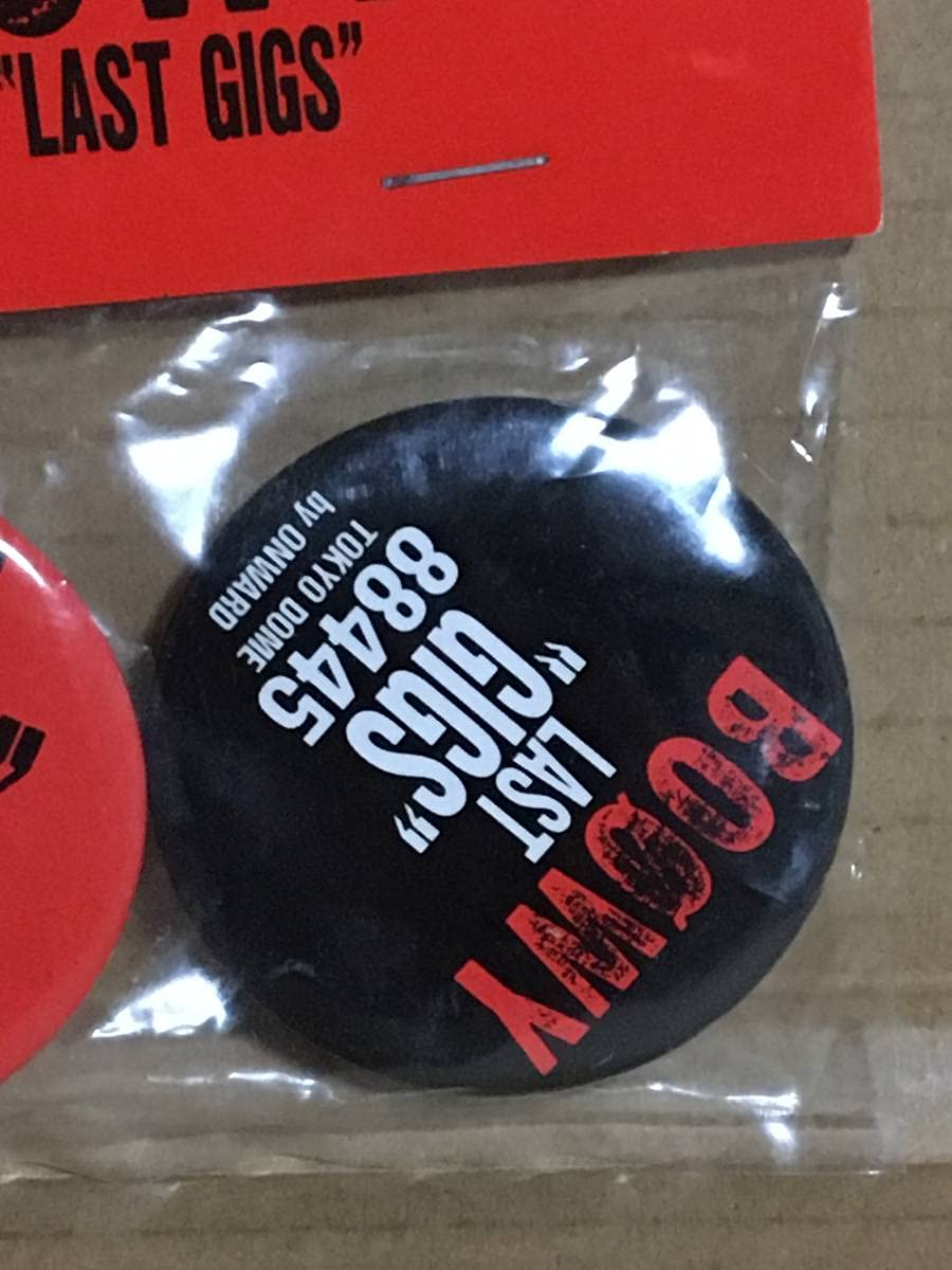 BOØWY BOOWY 激レア　缶ケース　LASTGIGS 氷室京介 布袋寅泰 BOØWY BOOWY 激レア 缶ケース LASTGIGS 氷室京介 布袋寅泰