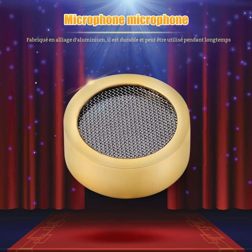 Microphone à grande membrane cartouche noyau Capsule remplacements pièces de micro accessoires d'instruments de musique