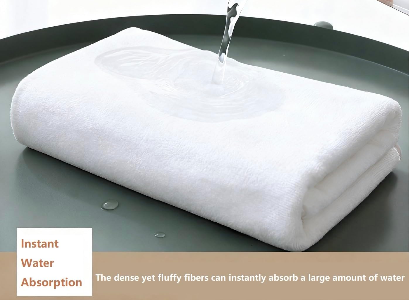 Massage Table Cover Towel with Face Cradle Hole, Premium Fitted Sheet with Locked Edges (White Full Body)
