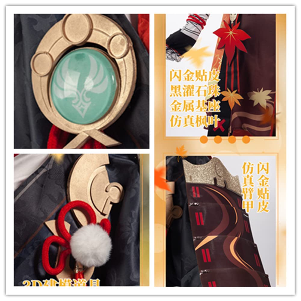 Amazon.co.jp: 原神（Genshin）げんしん 稲妻 楓原万葉 コスプレ 衣装