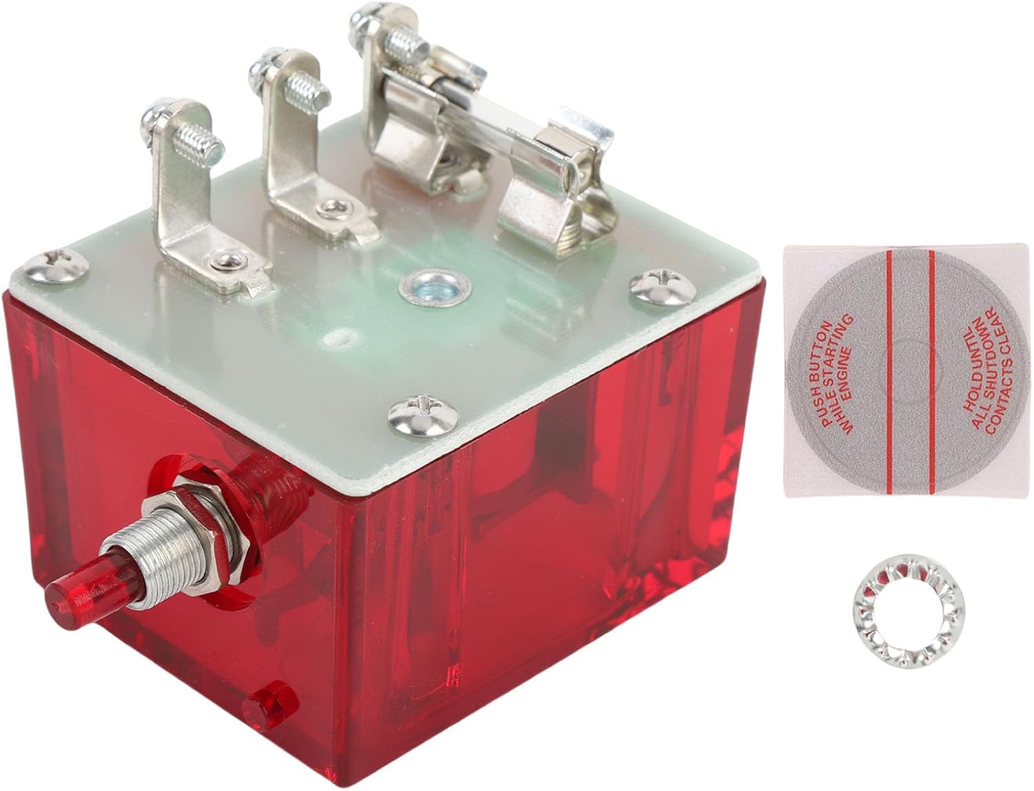 MAGNETIC SWITCH ENGINE SHUTDOWN DEVICE FOR MARINE DERV GENERATORS