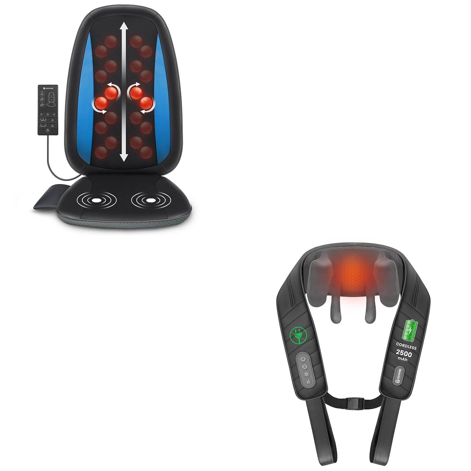 COMFIER Cordless Neck Massager Back Massager