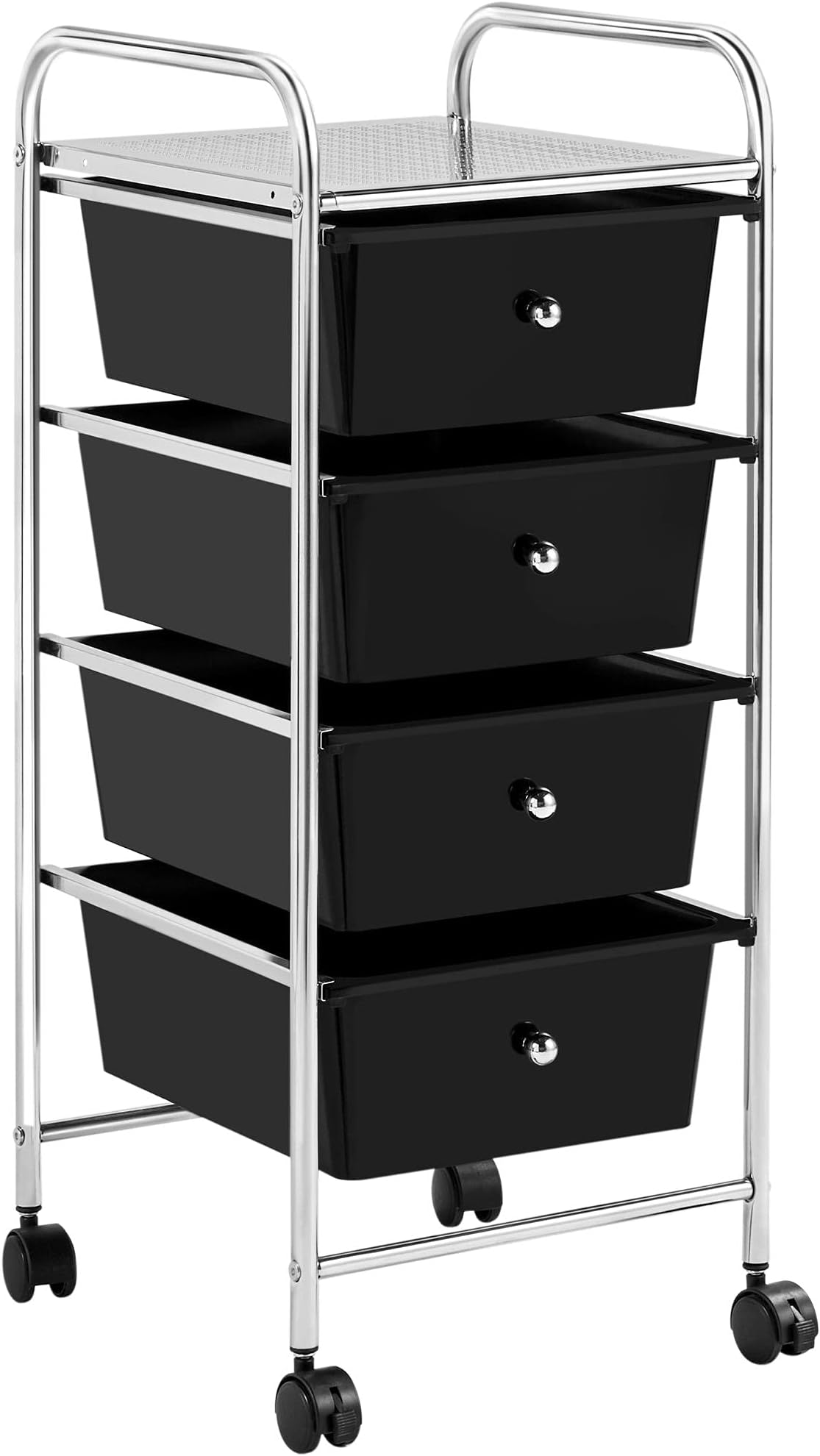 4 Drawers Rolling Storage Cart