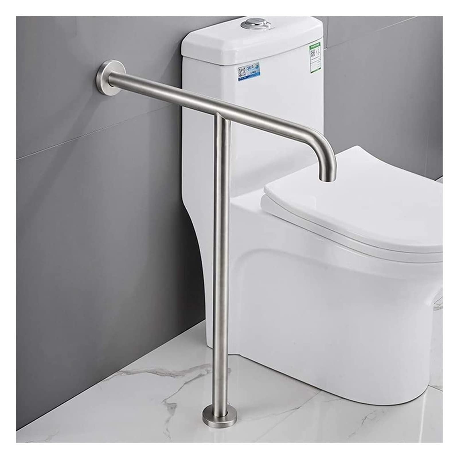 Barras de agarre de seguridad, barra de soporte de acero inoxidable, barra de apoyo de mano de acero inoxidable, barra de apoyo para baño, barra antideslizante y barra de asistencia para ancianos