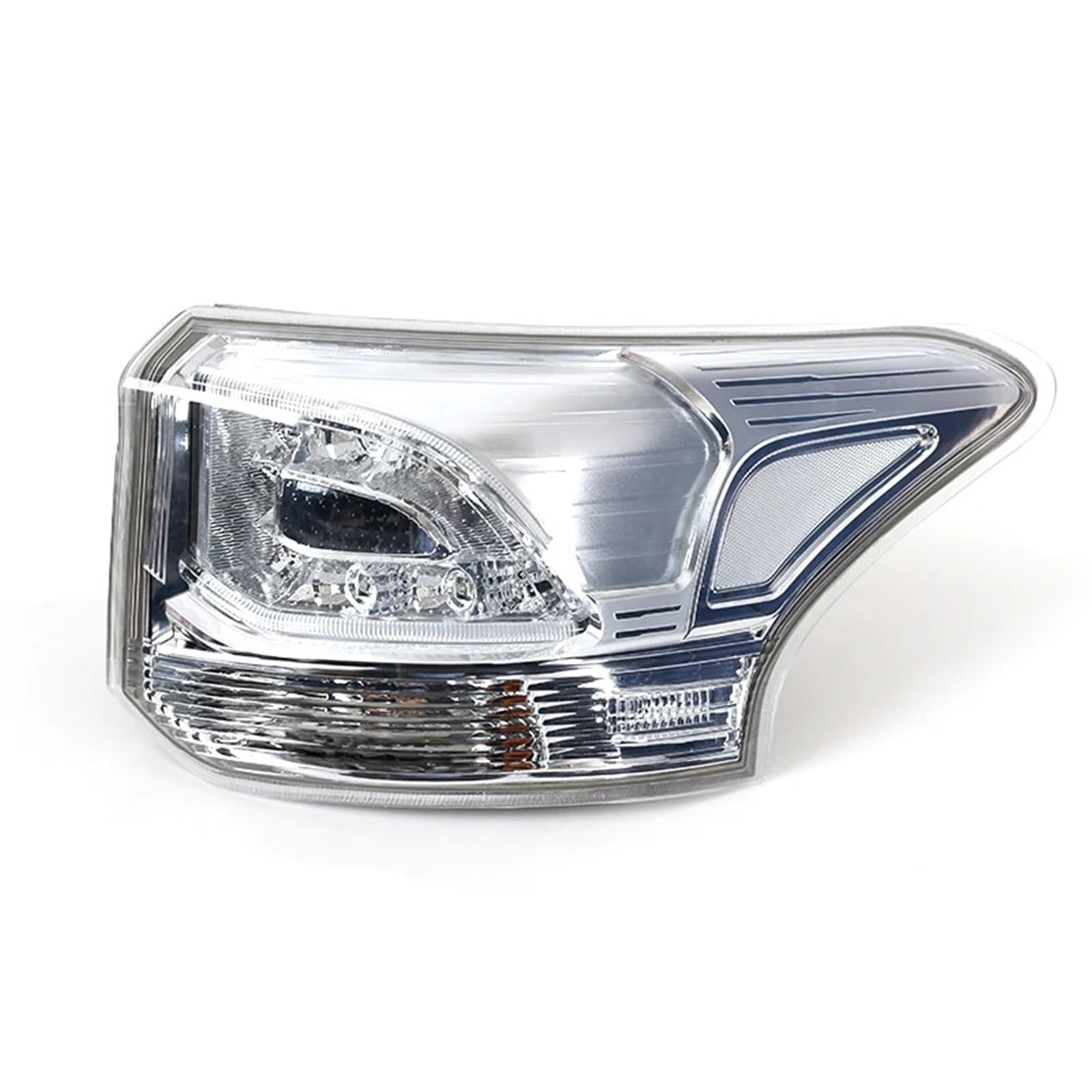 Lampa tylna zespolona Tylne światło LED samochodu, zestaw lamp tylnych, światło ostrzegawcze hamulca, światło przeciwmgielne do Mitsubishi OUTLANDER 2014 20158330A790 tylne światła LED(Left)